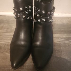 Steve madden studded booties